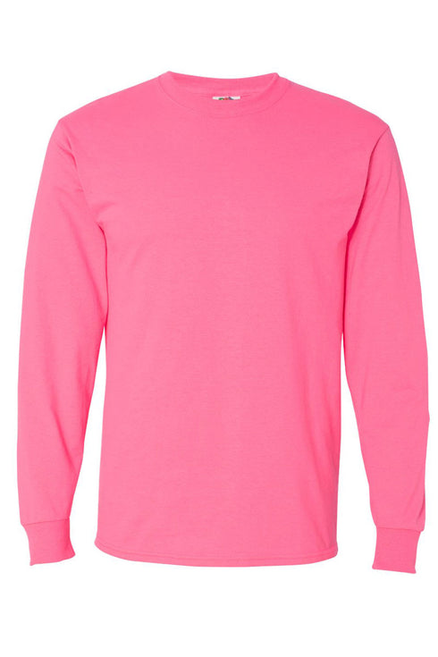 Be Mine Pink Sparkle Patch Unisex HD Cotton Long Sleeve Tee