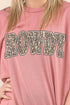 Arched Rowdy Leopard Perfect-T Shirt