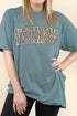 Arched Yeehaw Leopard Perfect-T Shirt