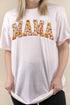 Block Letters Floral Mama Perfect-T Shirt