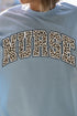 Arched Nurse Leopard Dri-Power 50/50 Tee
