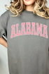 Athletic Varsity Alabama Short Sleeve Relaxed Fit T-Shirt