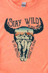 Stay Wild Roam Free Short Sleeve Relaxed Fit T-Shirt