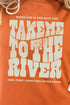 Take Me To The River Short Sleeve Relaxed Fit T-Shirt