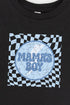 Toddler Vintage Checkered Mama's Boy Fine Jersey Tee