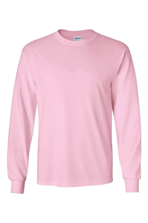 In October We Wear Pink Heavy Cotton Long Sleeve Adult T-Shirt