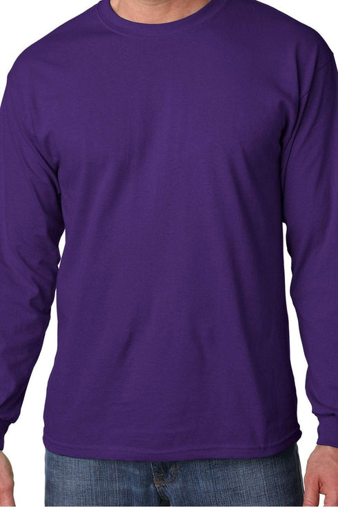 Nuts About Christmas Heavy Cotton Long Sleeve Adult T-Shirt