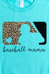 Cheetah Baseball Mama Unisex NuBlend Crew Sweatshirt