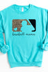 Cheetah Baseball Mama Unisex NuBlend Crew Sweatshirt
