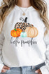 A Little Cheetah Hello Pumpkin Unisex NuBlend Crew Sweatshirt
