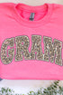 Arched Gram Leopard Unisex NuBlend Crew Sweatshirt