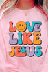Bright Love Like Jesus Unisex NuBlend Crew Sweatshirt