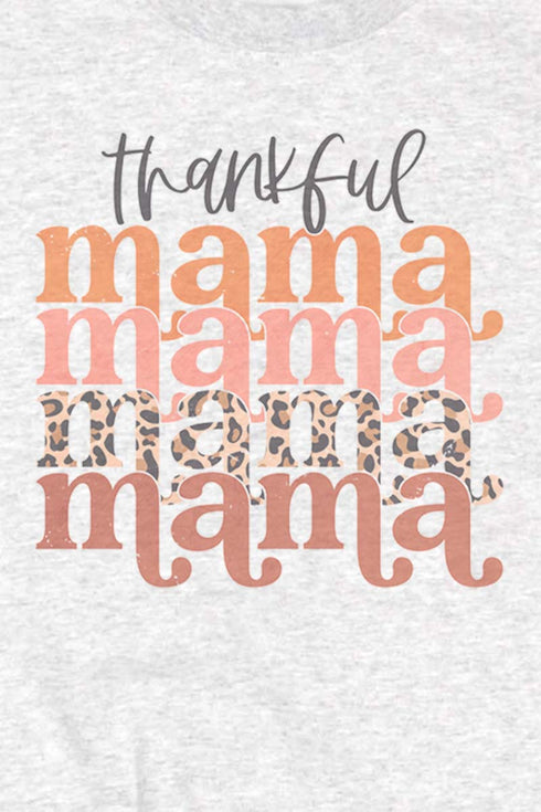 Colorful Thankful Mama Unisex NuBlend Crew Sweatshirt