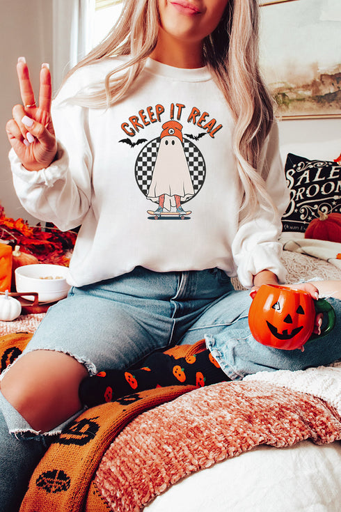 Creep It Real Unisex NuBlend Crew Sweatshirt