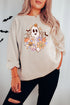 Flower Power Hippie Ghoul Unisex NuBlend Crew Sweatshirt