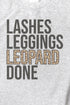 Lashes Leggings Leopard Done Unisex NuBlend Crew Sweatshirt
