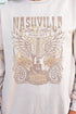 Nashville Retro Poster Unisex NuBlend Crew Sweatshirt