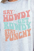 Rowdy Howdy Punchy Unisex NuBlend Crew Sweatshirt