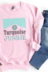 Turquoise Junkie Unisex NuBlend Crew Sweatshirt