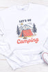 Let's Go Camping Unisex NuBlend Crew Sweatshirt