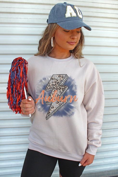 Bolt Auburn Unisex NuBlend Crew Sweatshirt