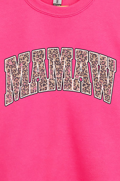 Arched Mamaw Leopard Unisex NuBlend Crew Sweatshirt