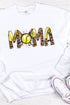 Cheetah Splatter Softball Mama Unisex NuBlend Crew Sweatshirt
