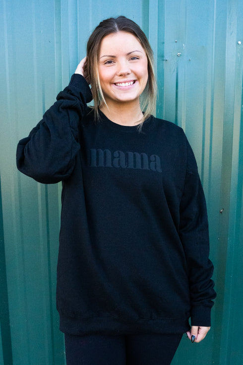 Mama Puff Vinyl Unisex NuBlend Crew Sweatshirt