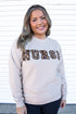 Nurse Chenille Patch Unisex NuBlend Crew Sweatshirt