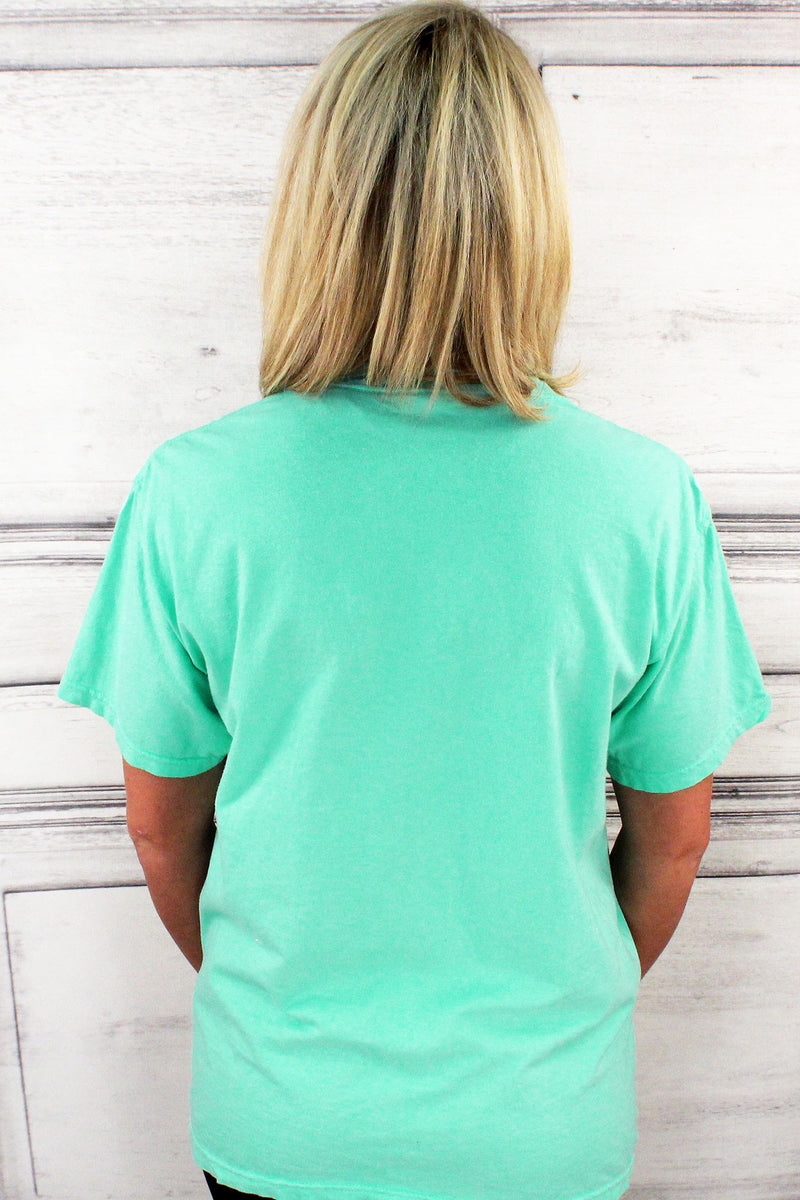 Comfort Colors Ring Spun Pocket Tee & Embroidery, 6030