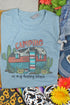 Western Camping Is My Happy Place Poly/Cotton Tee