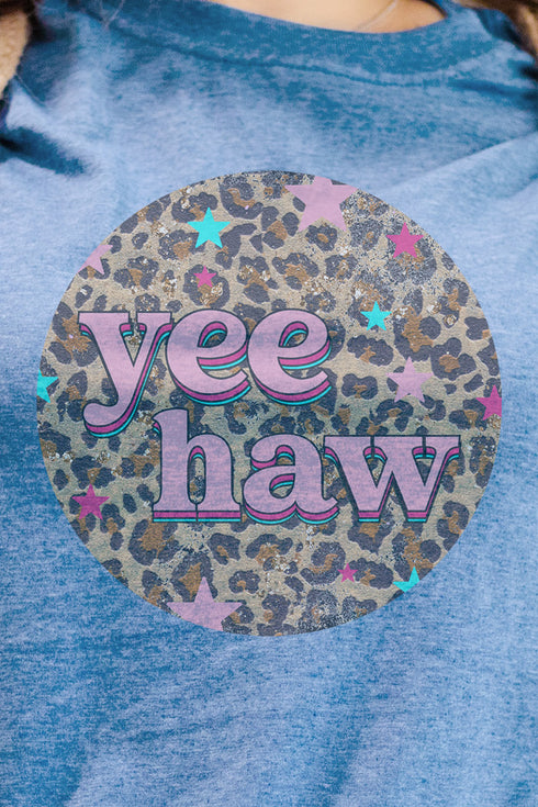 Cheetah Yeehaw Softstyle Adult T-Shirt