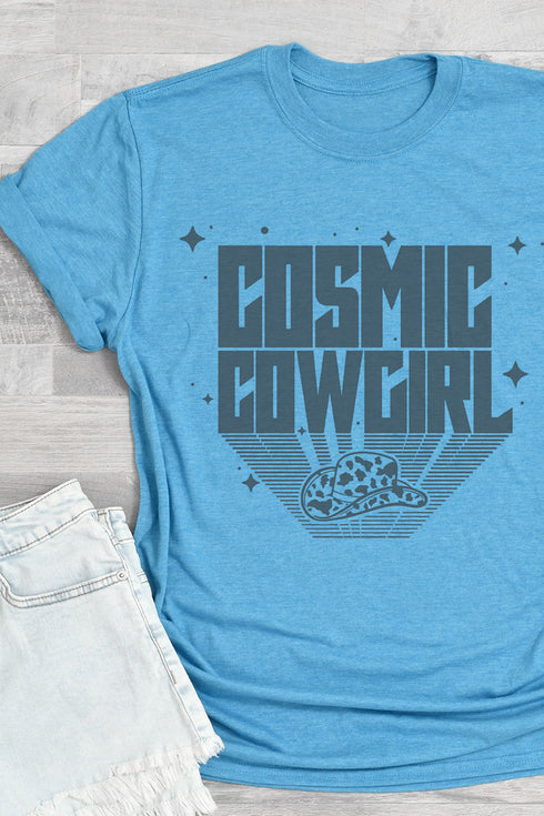Cosmic Cowgirl Softstyle Adult T-Shirt