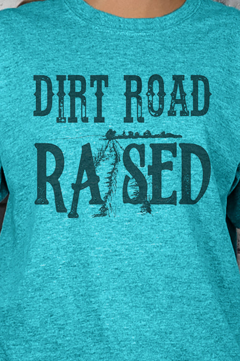 Dirt Road Raised Softstyle Adult T-Shirt