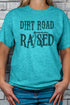 Dirt Road Raised Softstyle Adult T-Shirt