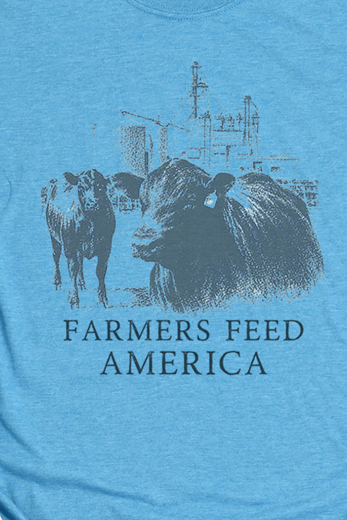 Farmers Feed America Softstyle Adult T-Shirt