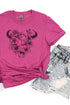 Blossom Steer Softstyle Adult T-Shirt