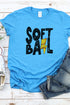 Lightning Strike Softball Softstyle Adult T-Shirt