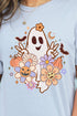 Flower Power Hippie Ghoul Softstyle T-Shirt