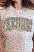Arched Yeehaw Leopard Fine Jersey Tee