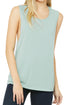 Blossom Steer Women's Flowy Scoop Muscle Tank