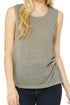 Blossom Steer Women's Flowy Scoop Muscle Tank