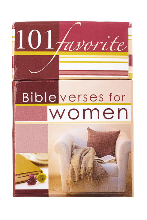 101 Favorite Bible Verses for Women Promise Cards