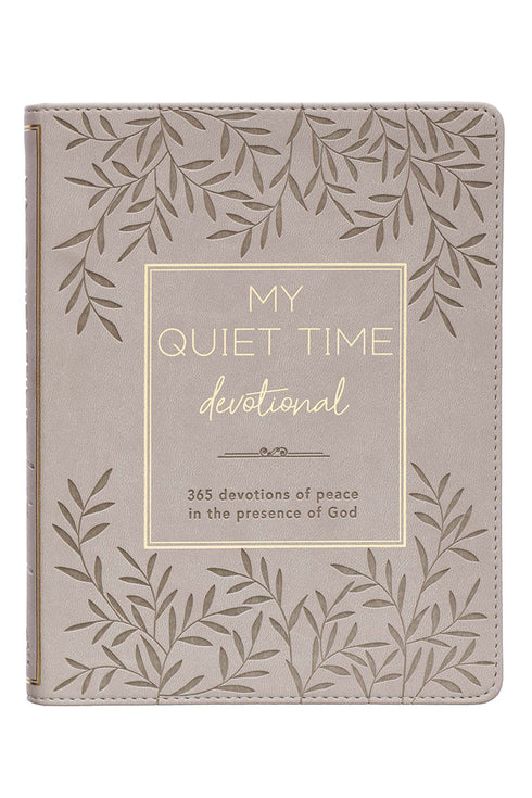 My Quiet Time Devotional LuxLeather Book
