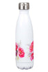 Be Still & Know White Floral 17oz Stainless Steel Water Bottle