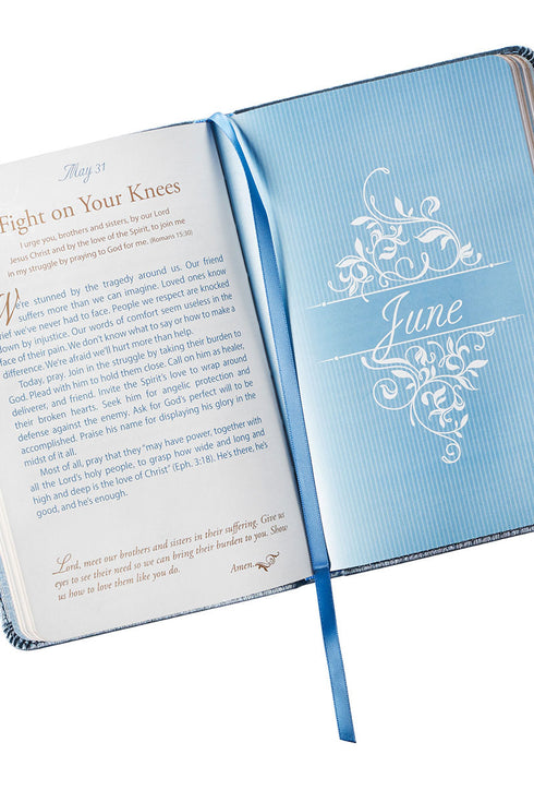 Mr & Mrs 366 Devotions for Couples LuxLeather Softcover Book