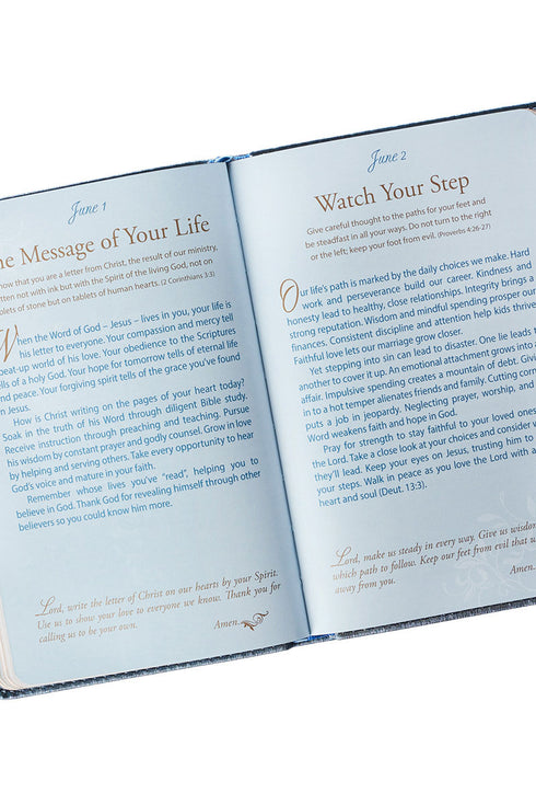 Mr & Mrs 366 Devotions for Couples LuxLeather Softcover Book