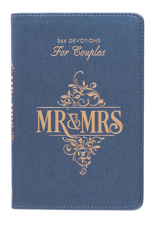 Mr & Mrs 366 Devotions for Couples LuxLeather Softcover Book