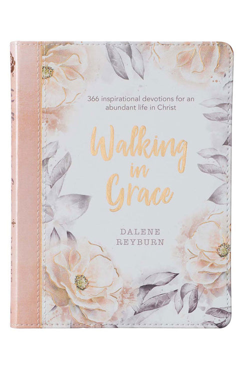 Walking in Grace Faux Leather Devotional