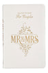 Mr. & Mrs. 366 Devotions for Couples White Faux Leather Devotional